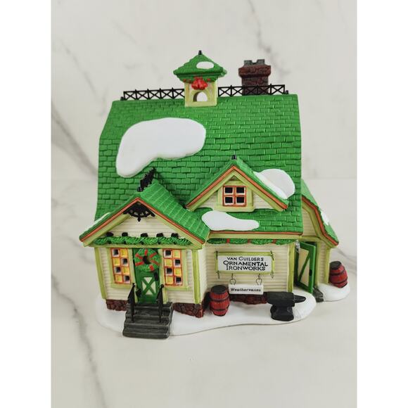 Department 56 Van Guilder's Ornamental Ironwork New England Village 1997 w/ Box - Picture 1 of 16